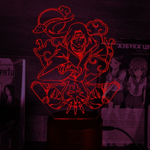 Акриловий 3D світильник-нічник Наруто "Наруто"