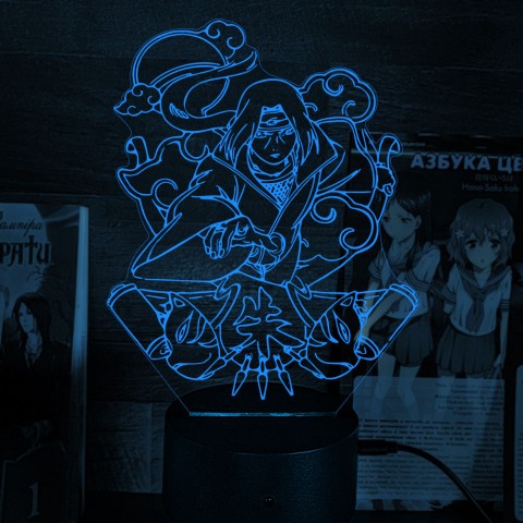 Акриловий 3D світильник-нічник Наруто "Наруто"