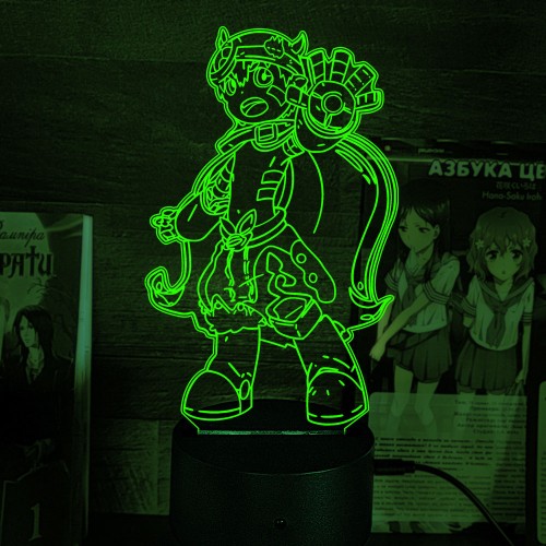 Акриловий 3D світильник-нічник Рег «Створений в Безодні»