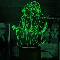 Акриловый 3D светильник-ночник «Благословение небожителей»