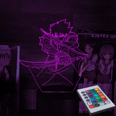 Акриловий 3D світильник-нічник Сон Джин-Ву