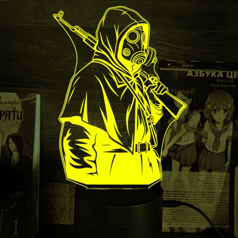 Акриловий 3D світильник-нічник S.T.A.L.K.E.R. 