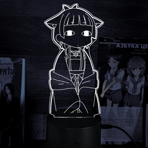 Акриловий 3D світильник-нічник Маомао "Щоденники аптекаря"