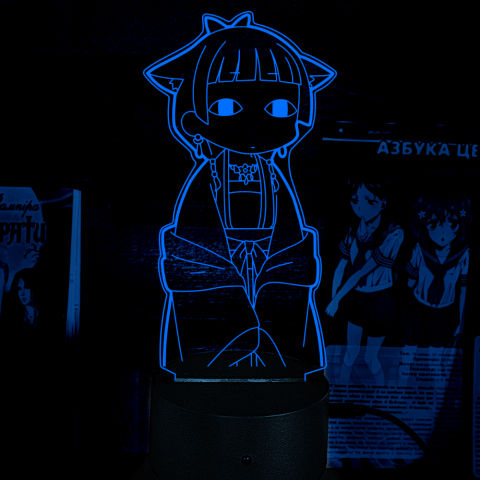 Акриловий 3D світильник-нічник Маомао "Щоденники аптекаря"