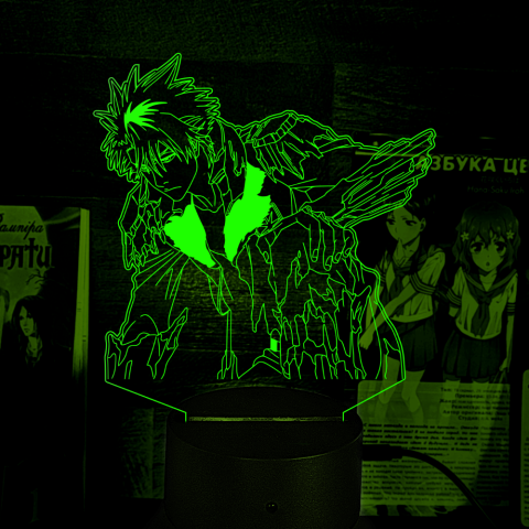 Акриловий 3D світильник-нічник Тошіро Хіцугая 