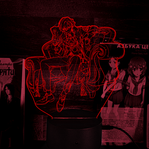 Акриловий 3D світильник-нічник Авантюрін Honkai: Star Rail