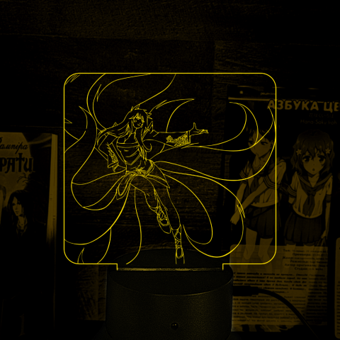 Акриловий 3D світильник-ночник Ліга легенд 