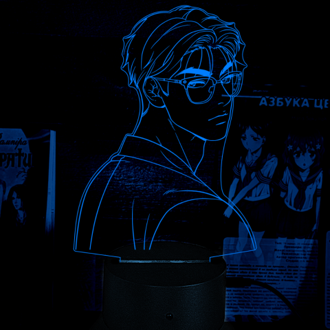 Акриловий 3D світильник-ночник Джинкс Ліга легенд 