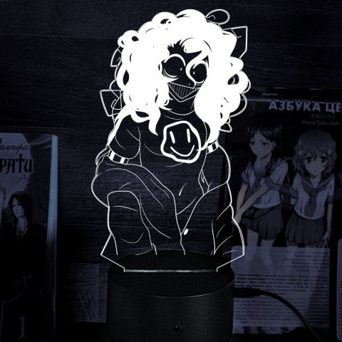 Акриловий 3D світильник-ночник Джон Доу