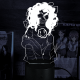 Акриловий 3D світильник-ночник Джон Доу