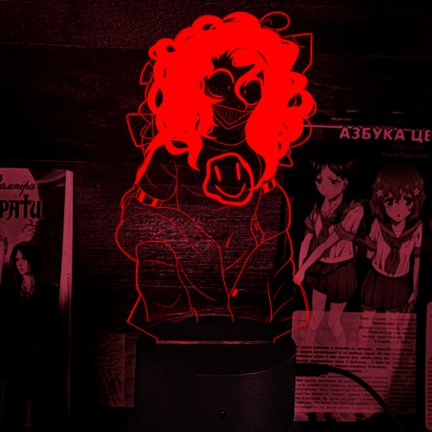 Акриловий 3D світильник-ночник Джон Доу