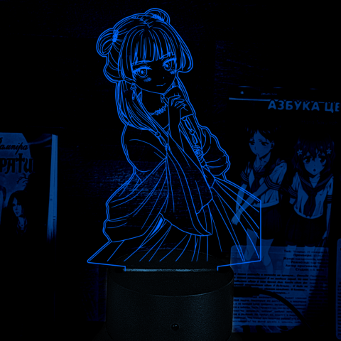 Акриловий 3D світильник-ночник Маомао 