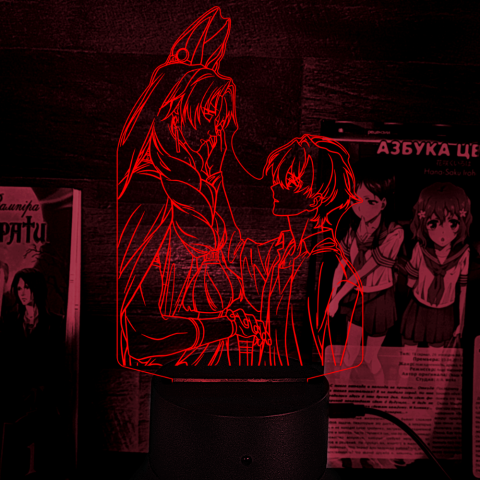 Акриловий 3D світильник-нічник До зустрічі, мій королю