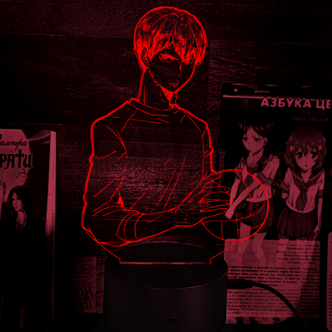 Акриловий 3D світильник-нічник Haikyu!! Волейбол!! Тобіо Кагеяма