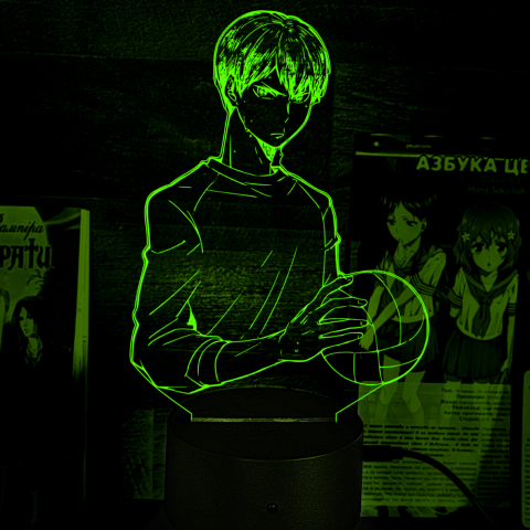 Акриловий 3D світильник-нічник Haikyu!! Волейбол!! Тобіо Кагеяма