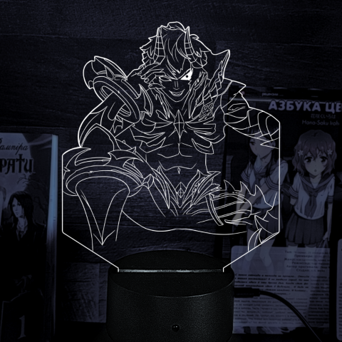 Акриловий 3D світильник-нічник Кен Канекі Токійский Гуль