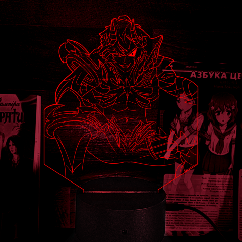 Акриловий 3D світильник-нічник Кен Канекі Токійский Гуль