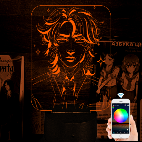 Акриловий 3D світильник-нічник Майкл Афтон П'ять ночей з Фредді