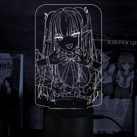 Акриловий 3D світильник-нічник Марін Кітагава