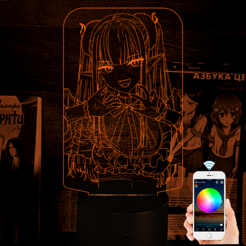 Акриловий 3D світильник-нічник Марін Кітагава