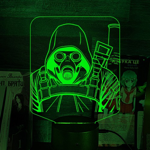 Акриловий 3D світильник-нічник S.T.A.L.K.E.R. 