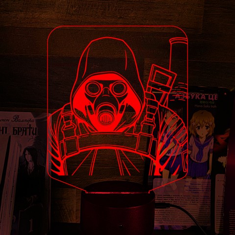 Акриловий 3D світильник-нічник S.T.A.L.K.E.R. 