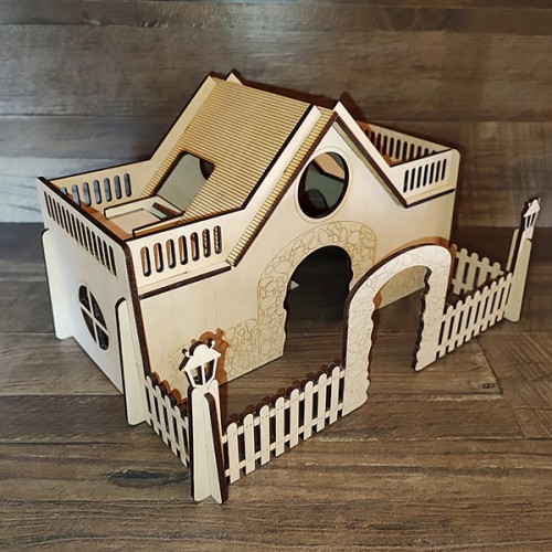 Будиночок для гризунів "Дача" 275х195х160