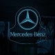 Акриловий 3D світильник-нічник Mercedes-Benz
