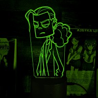 Акриловий 3D світильник-нічник Metal Family Ді 