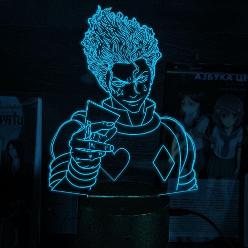 Акриловий 3D світильник-нічник Хісока Мороу
