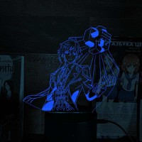 Акриловий 3D світильник-нічник Джун Лі 