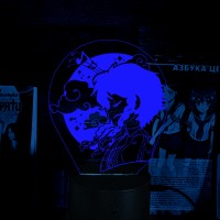 Акриловый 3D светильник-ночник Genshin Impact