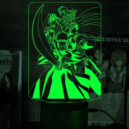 Акриловий 3D світильник-нічник "Бліч" 