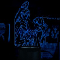 Акриловый 3D светильник-ночник До встречи, мой король!