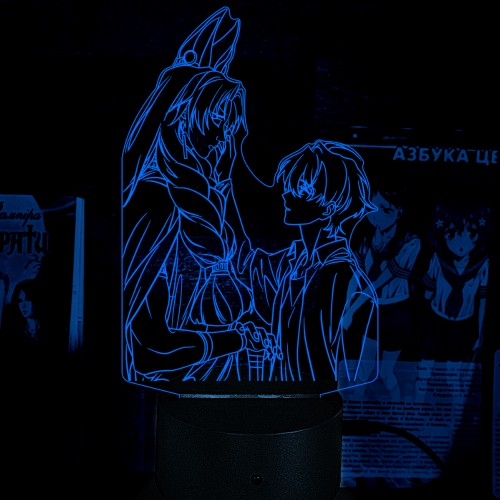 Акриловий 3D світильник-нічник До зустрічі, мій королю
