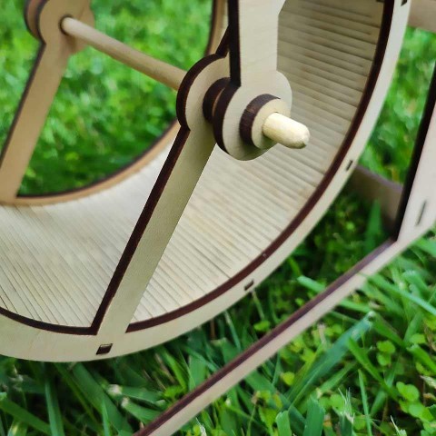 Колесо для дрібних гризунів (мишей, хом'яків) 150 мм