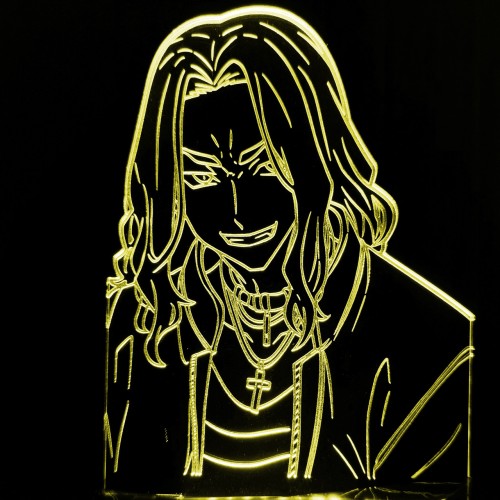 Акриловый 3D светильник-ночник Токійські месники Кейске Баджі