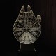 Акриловий 3D світильник-нічник Тисячолітній Сокіл (Millennium Falcon)