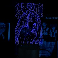 Акриловый 3D светильник-ночник Ахегао Ahegao