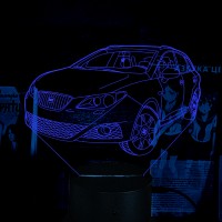 Акриловий 3D світильник-нічник Seat
