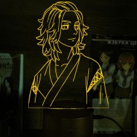 Акриловый 3D светильник-ночник Манджиро Сано Токийские Мстители