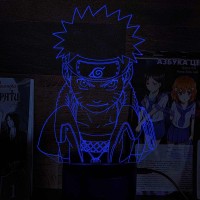 Акриловий 3D світильник-нічник Наруто