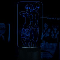 Акриловый 3D светильник-ночник Эхо террора