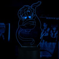 Акриловый 3D светильник-ночник Манга "Смирна и Капри"