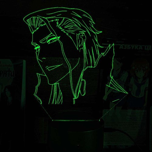 Акриловий 3D світильник-нічник Сосуке Айзен "Бліч"