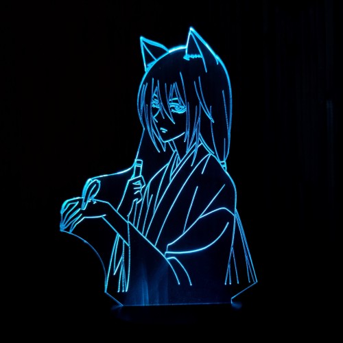 Акриловий 3D світильник-нічник Томое Мікаге 2