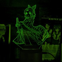 Акриловий 3D світильник-нічник Сінобу Котьо