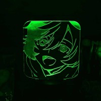 Акриловый 3D светильник-ночник Кюсаку Юмено "Великий из Бродячих Псов"