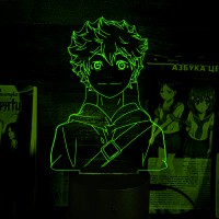 Акриловий 3D світильник-нічник Хіната Сьойо Haikyu!! Волейбол!!