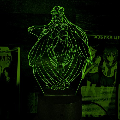 Акриловий 3D світильник-нічник Overlord